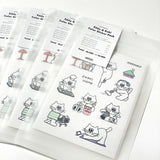エディ&ラビカラーステッカーパック / Eddy & Rabi Color Sticker Pack