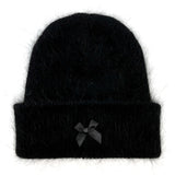 Ribbon Angora Beanie (6612254031990)