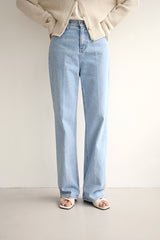 ケイリージーンズ / KALEY JEANS / LONG STRAIGHT DENIM PANTS