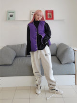 VENTIQUE Double-sided padded vest 4color (6637083689078)