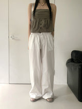 Mencia Crisp Incision Wide Two-Way Jogger Pants