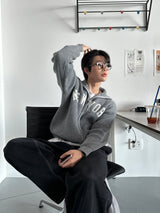 LMN Dear New York Lettering Hachi Knitwear Zip-up (3 colors)