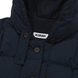 CHERRY BASIC QUILTING HOOD JACKET [NAVY]