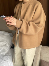 トーストラウンドネックカーディガン