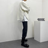 BL サイドジップアップニット/BL Side Zip-Up Knitwear (4 colors)