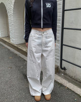 コットンスナップパンツ