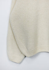 アルパカボキシーニット / Alpaca Boxy Knit (5color)