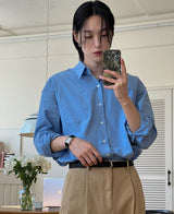ラチウイングシャーリングシャツ (2 color)