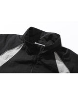 ラインシェルトラックジャケット/Line Shell Track Jacket (Black)