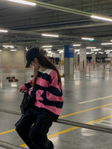 [Bellide made] ストライプ長袖Tシャツ