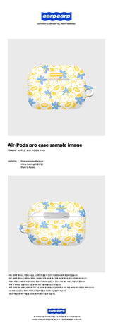 FLOWER BABA-YELLOW/BLUE(AIR PODS PRO-HARD) (6602476257398)