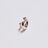 シルバーダヴェルイヤーカフ / silver dovel earcuff (yellow gold plated / platinum gold plated)