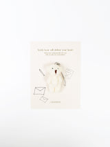 Cosymosy 'For you' Teddy bear Keyring Card - 5 Color