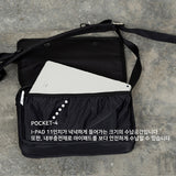 5-Pocket Crossbody Bag (Black)