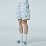 ドルフィンチェックボードショートパンツ / Dolphin checkerboard short pants