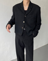 ハミングツイードジャケット / YM Humming Tweed Jacket (2 colors)