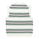 STRIPED KNIT VEST