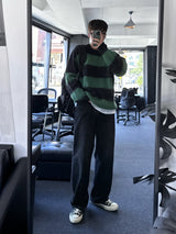 cander loosefit strip knit