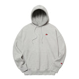 スモールチェリーフーディー／SMALL CHERRY HOODIE [MELANGE GRAY]