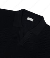ハッチカラーニットウェア/SK Hacchi Collar Knitwear (4 colors)