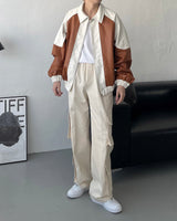 90's コーティングレザージャンパー / 90's Coating Leather Jumper (2 colors)