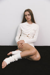 Shirring Top Cream