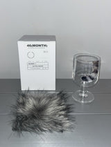 CAT TAIL SET (GOBLET+COASTER)