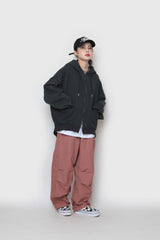 ジャンク2wayジップアップフーディ / junk two-way zip-up hoodie