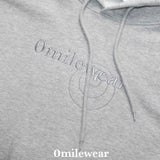 0MWタフカッティングフーディー_melange gray