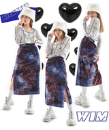 VELVET CREASE SKIRT (6629168152694)