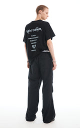 スローガンTシャツ