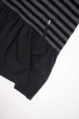 Stripe wool dress