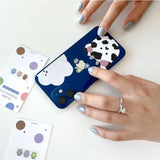 スーパーキュートメタルステッカーセットB/Super cute chanibear Metal sticker Set B