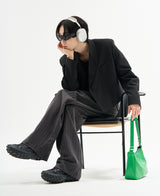 ルシッドクロップラップブレザー / [自主製作] Lucid crop wrap blazer (2 color)