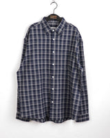 [UNISEX] ディッキーズビンテージチェックブラッシュドアウター長袖シャツ