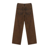 ASCLO Chocolate Brownie Denim Pants (059)