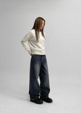 [MADE] Kur Standard Brushed Denim Pants