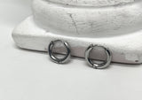 [BLESSEDBULLET]2mm surgical steel bold round earring_13/15/17mm (6563004973174)