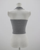 ミニクロップホルターネック/Mini Crop Halter Nash (3color)