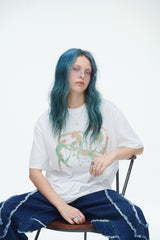 コンマデニムパンツ/Comma Denim Pants Blue