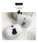 ハートキャットAirPodsケース