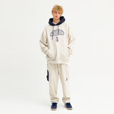 パキングドッグフーディー / PUKING DOG HOODIE (OATMEAL MELANGE)