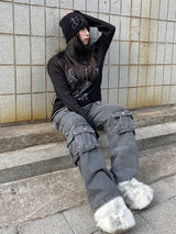 エンジェルルーズフィットニットウェア / angel loose fit knitwear