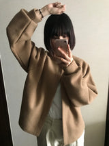 トーストラウンドネックカーディガン