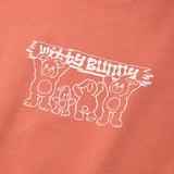キルシーウィティーバニータイダイスウェットシャツ / WITTY BUNNY TIE DYE SWEATSHIRT [ORANGE] (6671649341558)