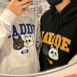 キャットフーディー / HADDE CAT HOODIE BLACK