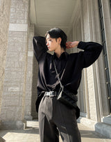 FOR YOU , ワイドバールンシャツ/[Plan-Made] Collared Shirt