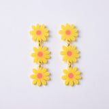 Triple Daisy - yellow (6599695171702)