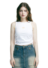 [ARTIST EDITION] TCP X WOOYOORI RIBBON SLEEVELESS TOP