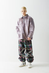ポットXリフレクティブジョガーパンツ / BSR2223FWPT023 BSR POT-X REFLECTIVE JOGGER PANTS PURPLE CHECK